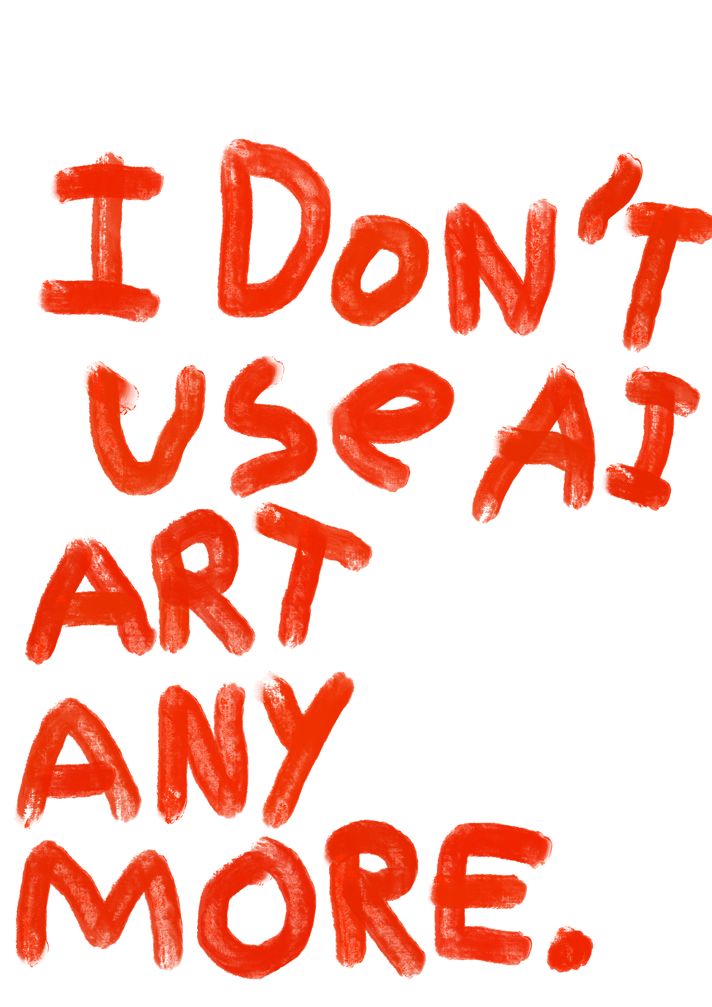 I Don&rsquo;t Use AI Art Any More.